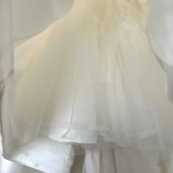 Pronovias “Jory” Off-White Strapless A-line Gown - Picture 8 of 16